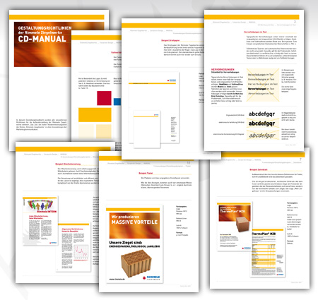 Corporate Design Rimmele Ziegelwerke